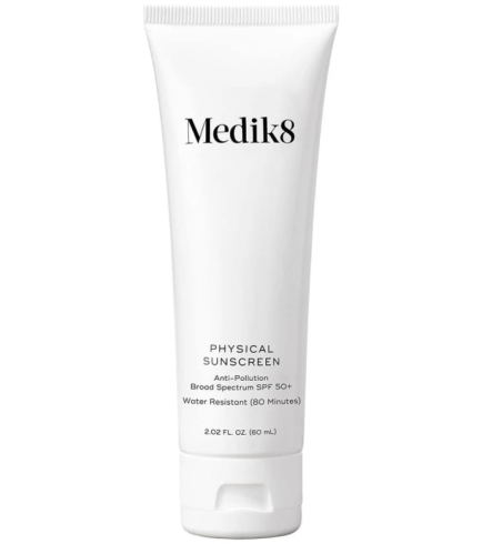 Medik8 Physical Sunscreen SPF 50 Мінеральний сонцезахисний крем для обличчя, 60 мл