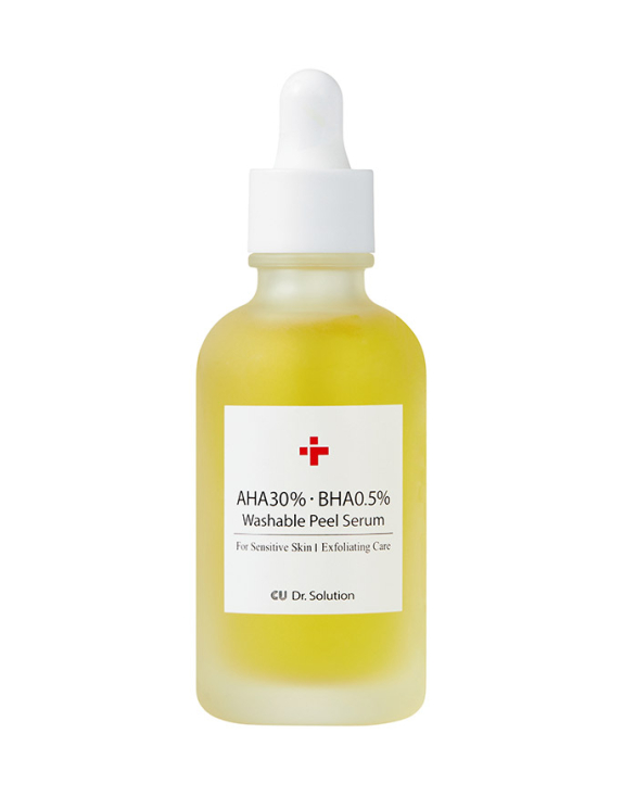 Cuskin Dr.Solution AHA 30% BHA 0.5% Washable Peel Serum Пілінг-сироватка з кислотами, 50 мл