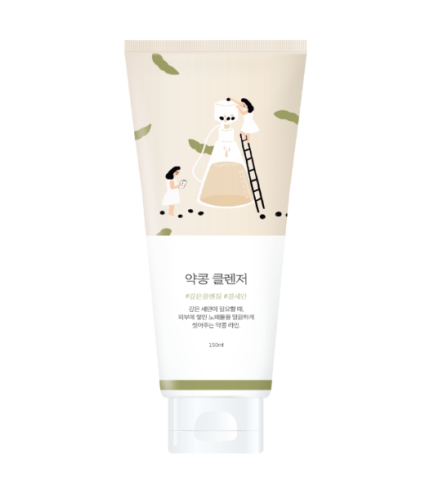 ROUND LAB Soybean Cleanser Очищуюча пінка для обличчя з чорними соєвими бобами, 150 мл