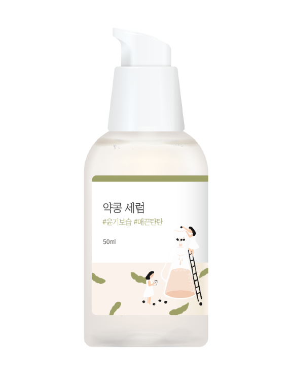 ROUND LAB Soybean Serum Поживна сироватка для обличчя з чорними соєвими бобами, 50 мл