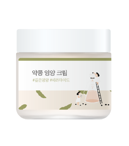 ROUND LAB Soybean Nourishing Cream Поживний крем для обличчя з соєвими бобами, 80 мл