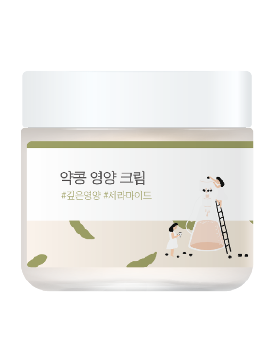 ROUND LAB Soybean Nourishing Cream Поживний крем для обличчя з соєвими бобами, 80 мл