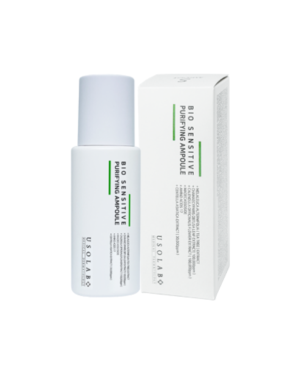 Usolab Bio Sensitive Purifying Ampoule протизапальна, антибактеріальна та омолоджуюча сироватка, 50 мл