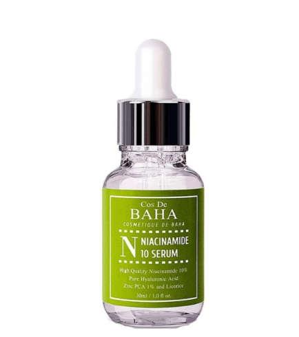 Cos De Baha Niacinamide 10% + Zinc 1% Serum (N) сироватка з ніацинамідом і цинком, 30 мл