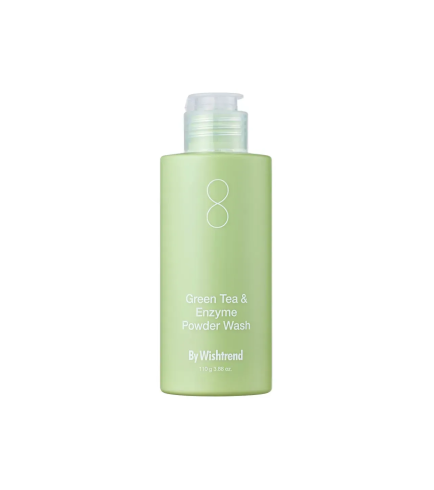 By Wishtrend Green Tea & Enzyme Powder Wash ензимна пудра для вмивання з ароматом матчі, 110 г