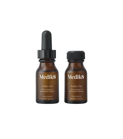 Medik8 Pure C15 Сироватка для обличчя з концентрованим вітаміном C, 2×15 мл