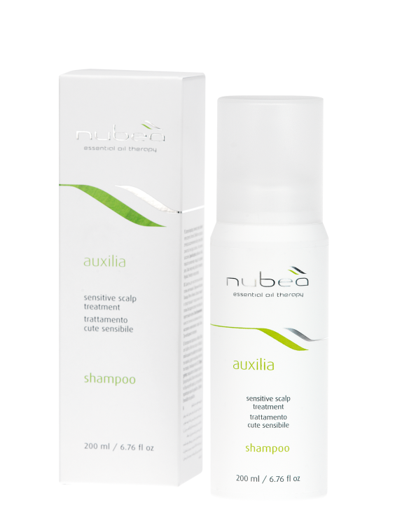 Nubea Auxilia Sensitive Scalp Shampoo Шампунь для чутливої шкіри голови, 200 мл