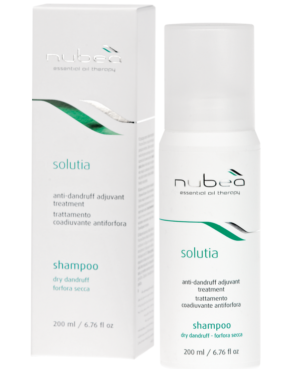 Nubea Solutia Anti-Dandruff Shampoo Dry Scalp Шампунь проти сухої лупи, 200 мл