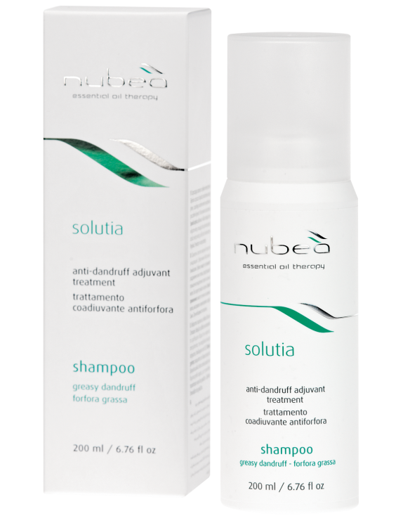 Nubea Solutia Anti-Dandruff Shampoo Oily Scalp Шампунь проти жирної лупи, 200 мл