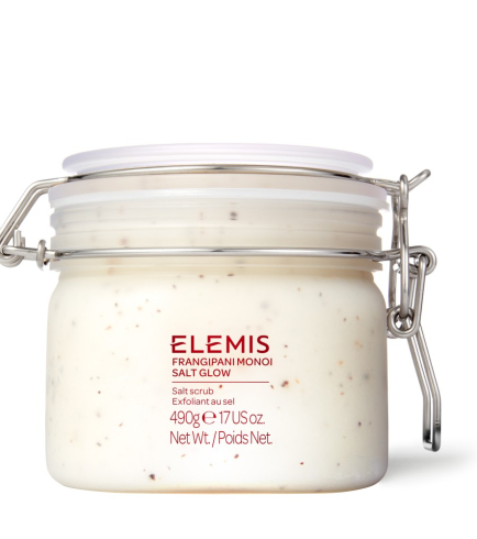 ELEMIS Frangipani Monoi Salt Glow Сольовий скраб для тіла з ароматом франжипані, 490 г
