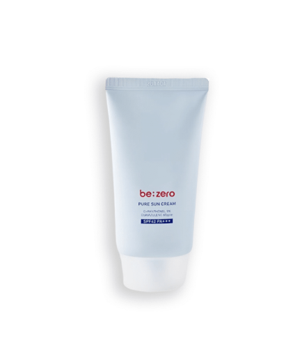 Derma Factory be:zero Pure Sun Cream Сонцезахисний крем для обличчя для чутливої шкіри, 80 мл