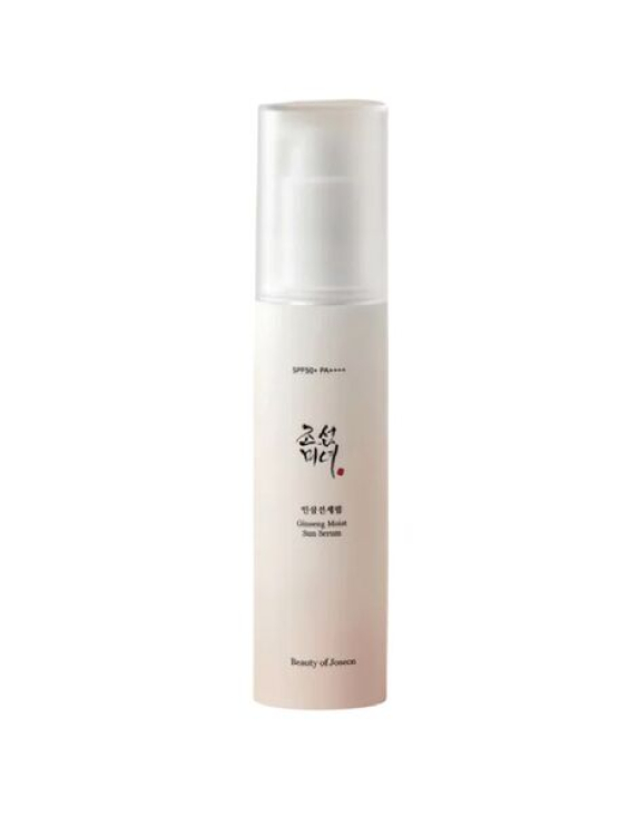 Beauty of Joseon Ginseng Moist Sun Serum SPF50+ PA++++ Зволожуючий сонцезахисний серум для обличчя з женьшенем, 50 мл