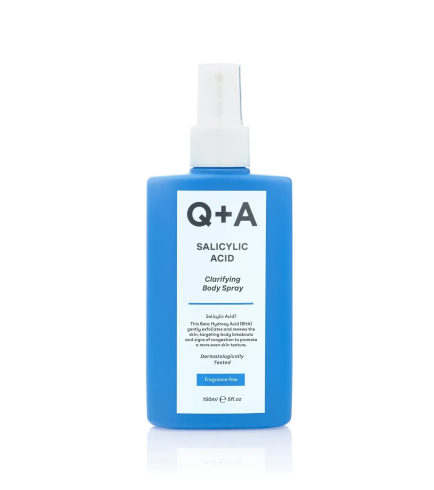Q+A Salicylic Acid Body Mist Спрей для тіла з саліциловою кислотою, 150 мл