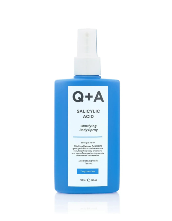 Q+A Salicylic Acid Body Mist Спрей для тіла з саліциловою кислотою, 150 мл