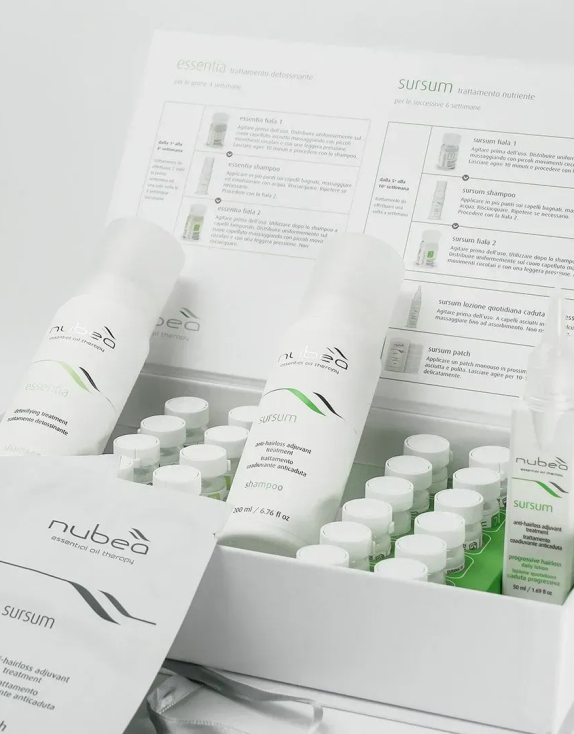 Nubea Sursum Hair Loss Set Набір проти випадіння волосся, 2х200ml, 22х6,5ml, 1х50ml, 1х30шт