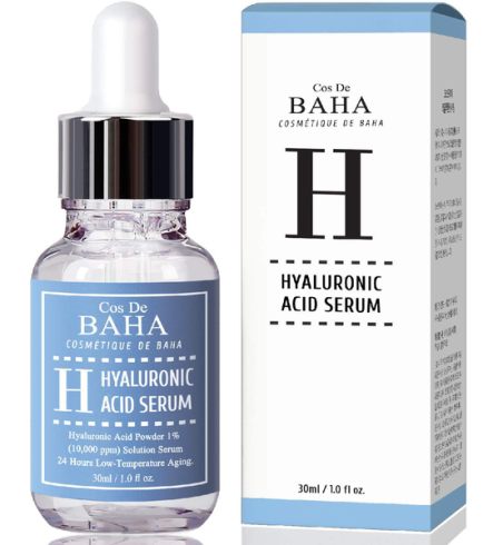 Cos De Baha Hyaluronic Acid Serum (H) сироватка з гіалуроновою кислотою для зволоження шкіри, 30 мл