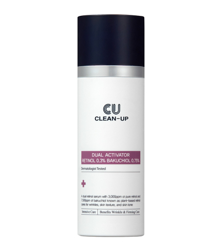 Clean-Up Dual Activator Retinol 0.3% Bakuchiol 0.75% Сироватка з ретинолом 0,3 % та бакучіолом 0,75 %, 30 мл