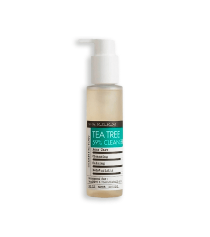 Derma Factory Tea Tree 59% Cleanser Заспокійливий очищувальний гель для обличчя з чайним деревом, 150 мл