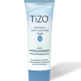 TiZO Mineral Sun Defense Tinted SPF 50 мінеральний сонцезахисний крем для обличчя з відтінком, 50 г