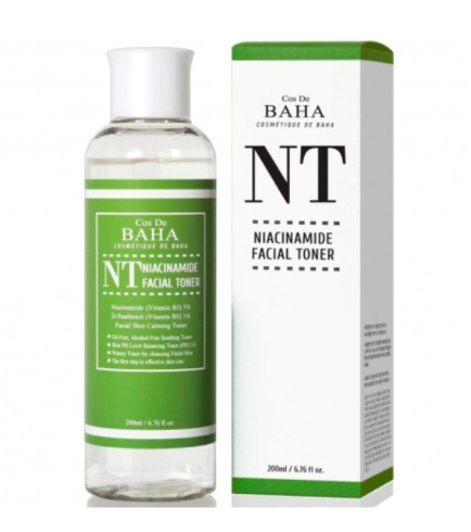 Cos De Baha Niacinamide Toner (NT) тонер з ніацинамідом для проблемної шкіри, 200 мл