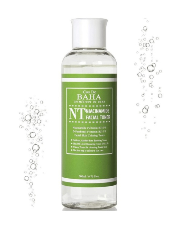 Cos De Baha Niacinamide Toner (NT) тонер з ніацинамідом для проблемної шкіри, 200 мл