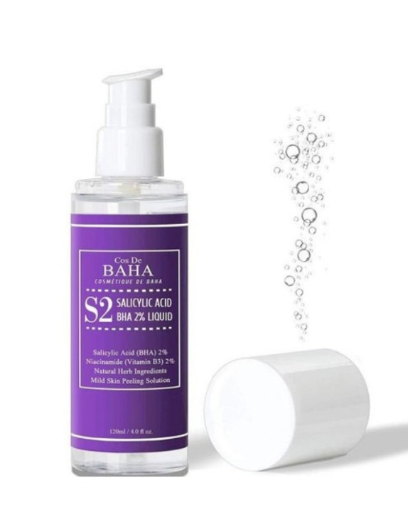 Cos De Baha Salicylic Acid 2% Liquid (S2) тонер з саліциловою кислотою, 120 мл