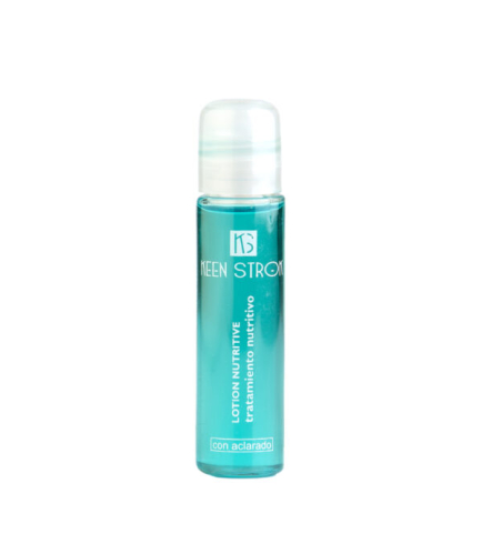 Keen Strok Lotion Nutritive S.O.S — Ультраконцентрований лосьйон для відновлення волосся з гіалуроновою кислотою та протеїнами, 12 ампул × 12 мл