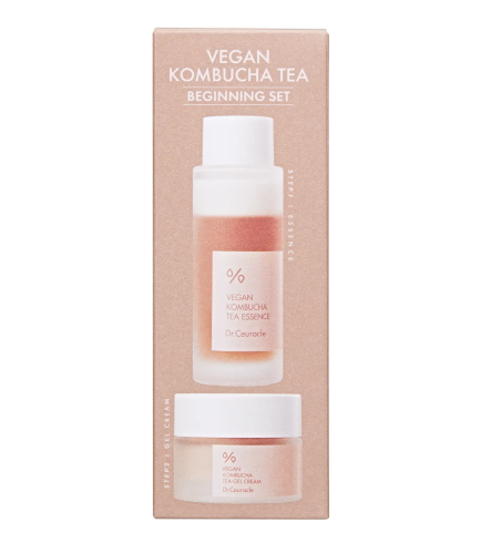 Dr. Ceuracle Vegan Kombucha Beginning Set Набір для догляду за шкірою з комбучею, 50 мл + 30 г