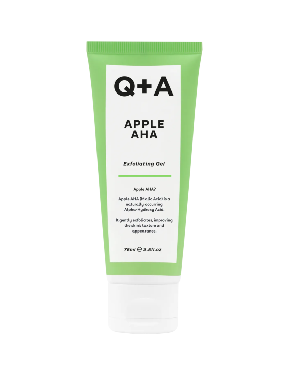 Q+A Apple AHA Exfoliating Gel Відлущуючий гель для обличчя з AHA-кислотами, 75 мл
