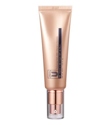Cuskin Vitamin U BB Cream SPF28 PA++ ВВ-крем з вітаміном U та пептидами, 45 мл