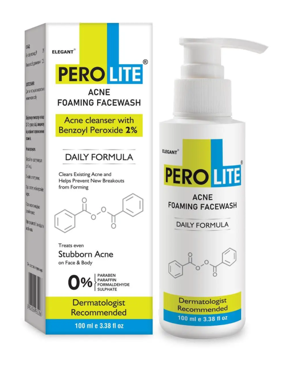 Perolite Cleansing Wash 2% Очищуючий засіб для вмивання для проблемної шкіри, 100 мл