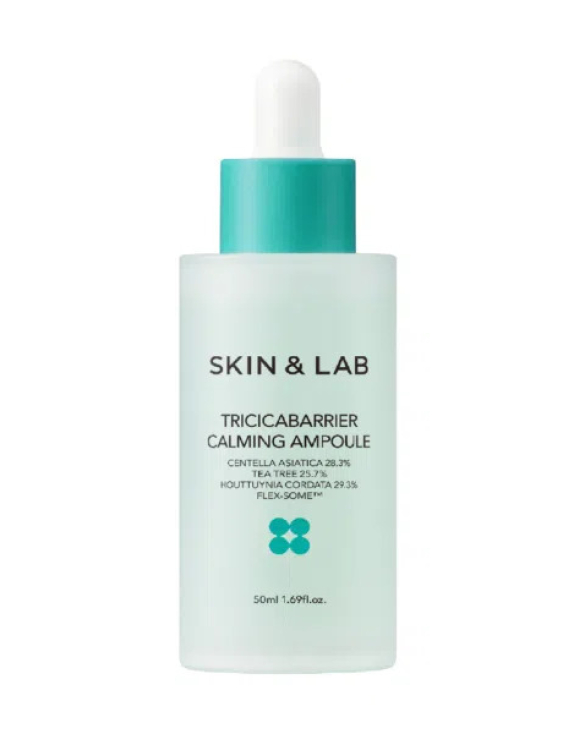 SKIN&LAB Tricicabarrier Calming Ampoule Заспокійлива ампульна сироватка для обличчя, 50 мл