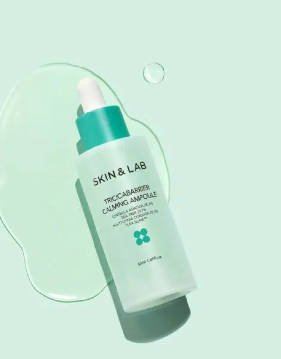 SKIN&LAB Tricicabarrier Calming Ampoule Заспокійлива ампульна сироватка для обличчя, 50 мл