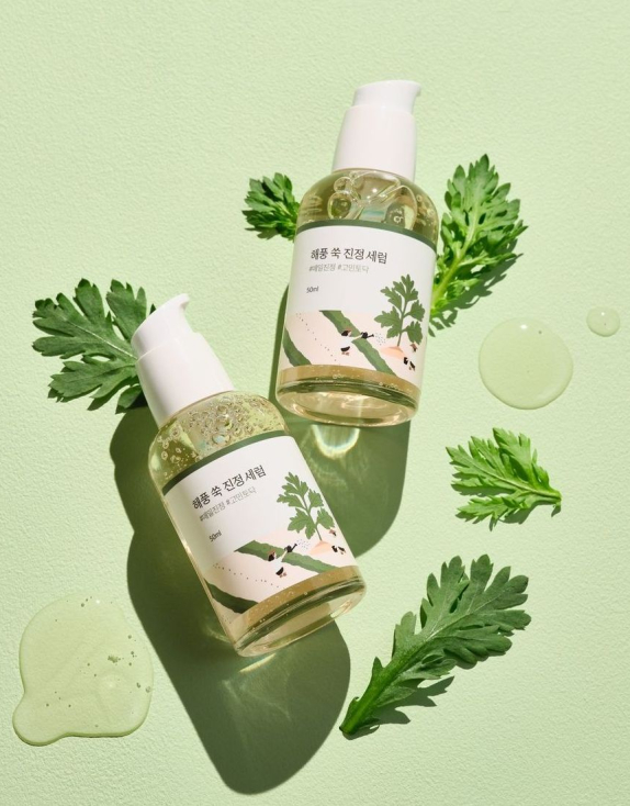ROUND LAB Mugwort Calming Serum Заспокійлива сироватка для обличчя з полином, 50 мл