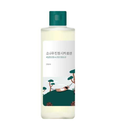 ROUND LAB Pine Calming Cica Lotion Заспокійливий лосьйон для обличчя з центелою та сосною, 250 мл