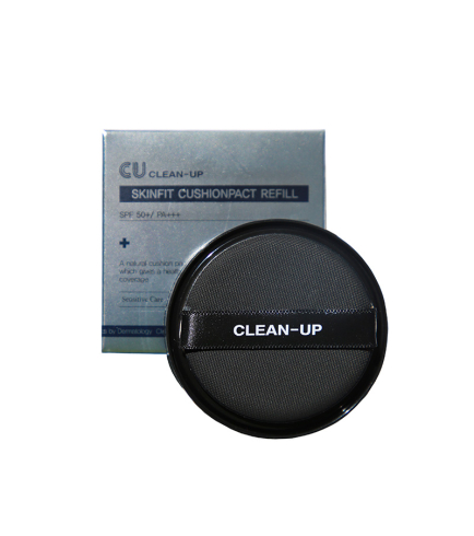 Clean-Up Skinfit Cushionpact No.21 SPF 50+ PA+++ REFILL Змінний блок до кушону, тон 21