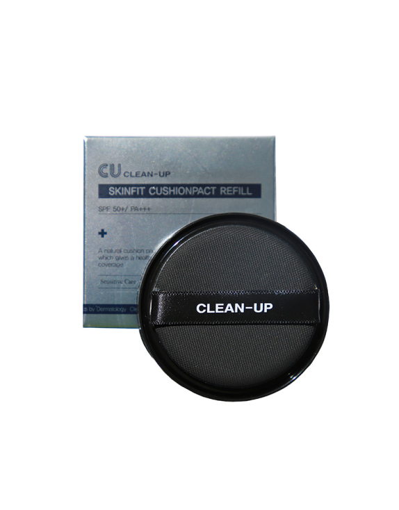 Clean-Up Skinfit Cushionpact No.23 SPF 50+ PA+++ REFILL Змінний блок до кушону, тон 23