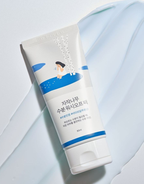 ROUND LAB Birch Juice Moisturizing Washoff Pack Зволожуюча маска для обличчя з березовим соком, 80 мл