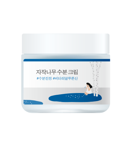 ROUND LAB Birch Juice Moisturizing Cream Зволожуючий крем для обличчя з березовим соком, 80 мл