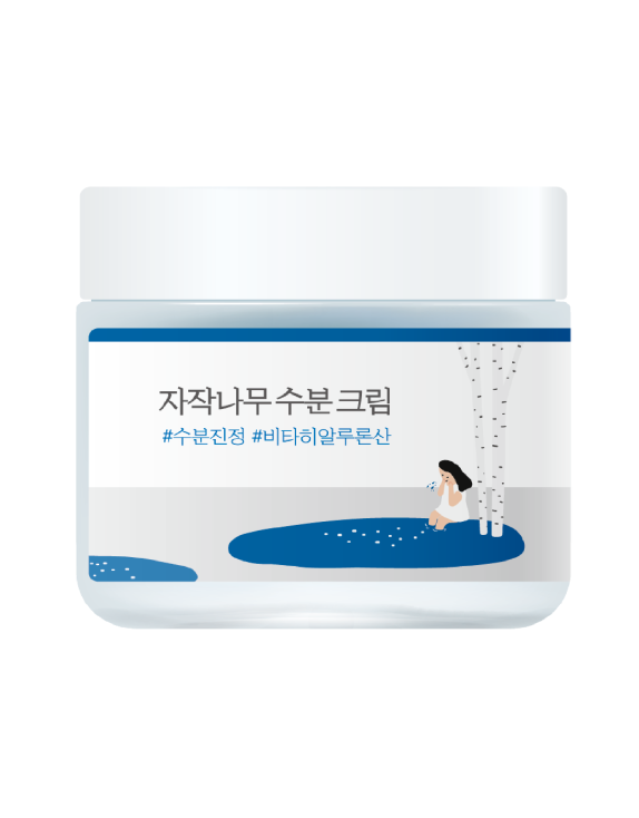 ROUND LAB Birch Juice Moisturizing Cream Зволожуючий крем для обличчя з березовим соком, 80 мл