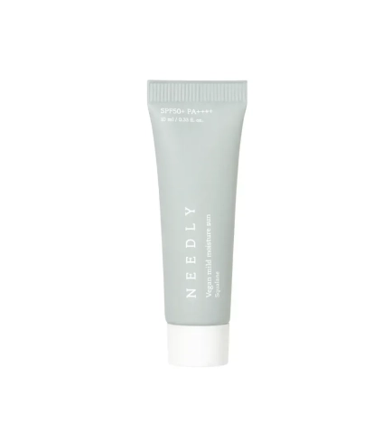 Needly Vegan Mild Moisture Sun SPF50+ PA++++ Зволожуючий сонцезахисний крем для обличчя зі скваланом, 50 мл