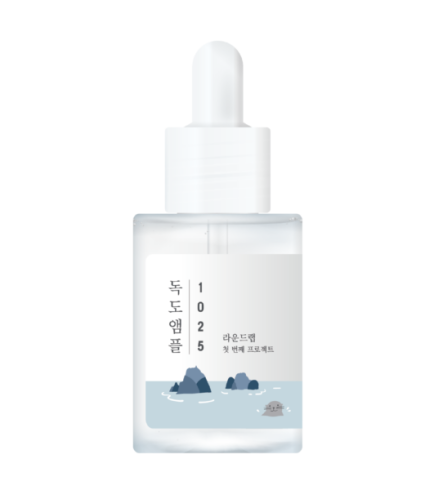 ROUND LAB 1025 Dokdo Ampoule Зволожуюча сироватка для обличчя для чутливої шкіри, 45 г