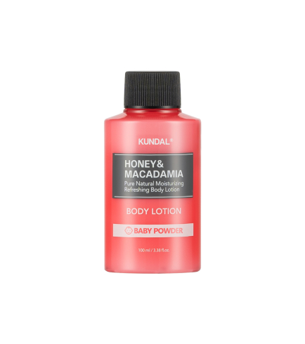 Kundal Honey & Macadamia Body Lotion Baby Powder Лосьйон для тіла з ароматом дитячої пудри, 100 мл