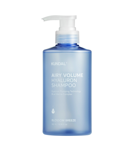 Kundal Airy Volume Hyaluron Shampoo Blossom Breeze Зволожуючий шампунь для об’єму волосся з гіалуроновою кислотою, 500 мл