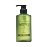 Kundal Tea Tree Biotics Acne Body Wash Apple Green Tea Гель для душу від висипань на тілі з чайним деревом, 500 мл