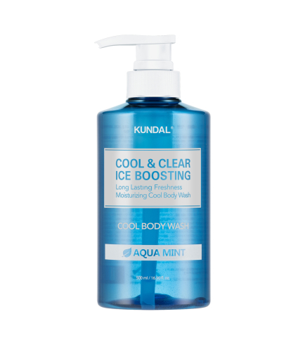 Kundal Cool Body Wash Aqua Mint Охолоджуючий гель для душу з м’ятою, 500 мл
