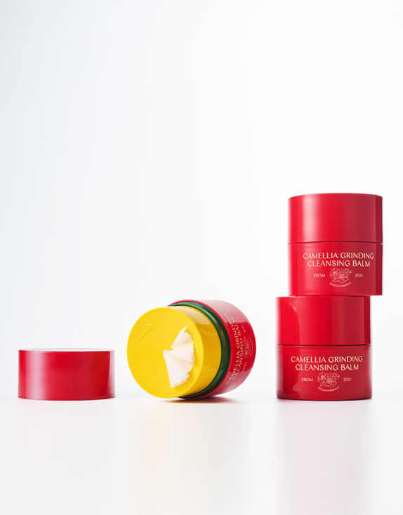CU Dr.Solution Camellia Grinding Cleansing Balm Гідрофільний бальзам для очищення обличчя з камелією, 100 мл