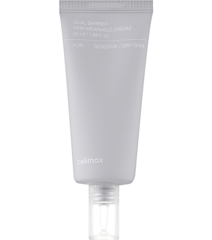 CELIMAX Dual Barrier Skin Wearable Cream — Легкий крем із церамідами для відновлення шкірного бар’єра, 50 мл