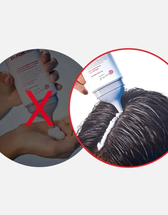 Dr.FORHAIR Folligen Scalp Pack оздоровлююча маска для шкіри голови проти випадіння волосся, 250 мл