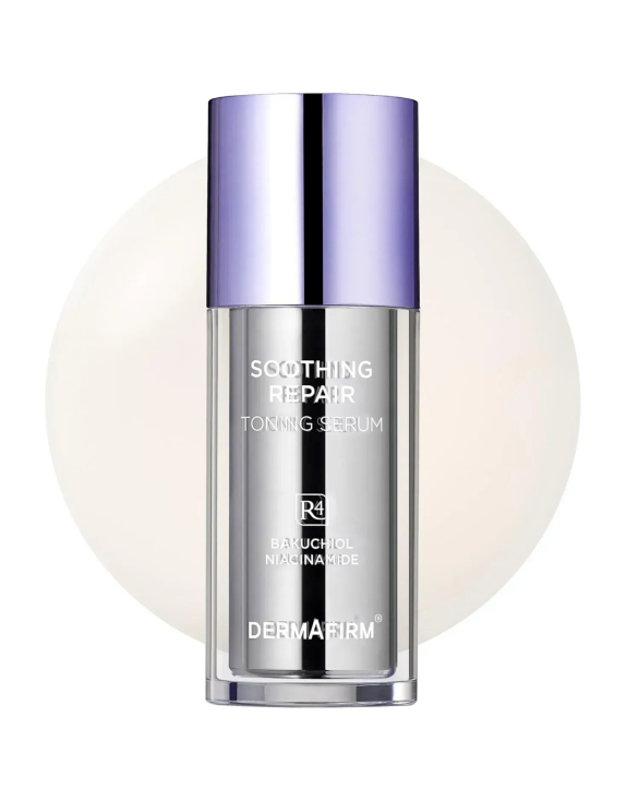 Dermafirm Soothing Repair Toning Serum R4 Сироватка з бакучіолом для вирівнювання тону та пружності шкіри, 30 мл
